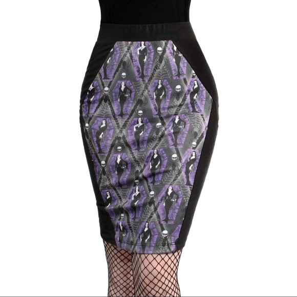 Kreepsville Dresses & Skirts - *NEW* Vampira Arghoul Coffin Pencil Skirt